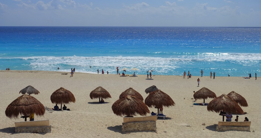 Quand partir au Mexique : plage de Cancún ©Mathilde Arnod