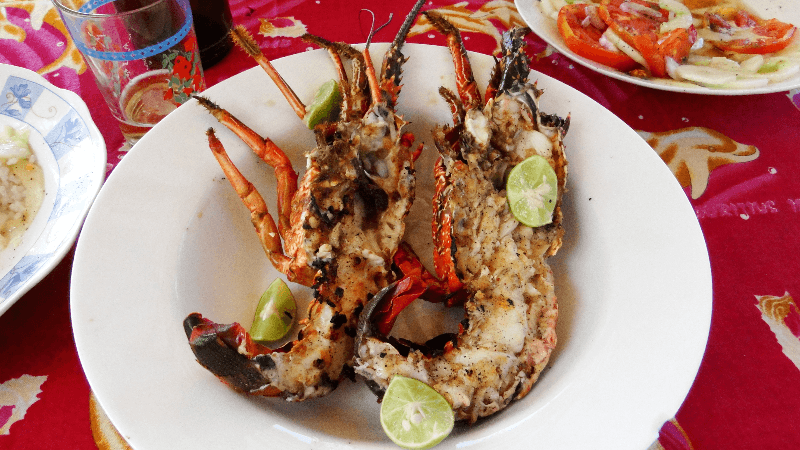 Langouste grillée - Wikipédia